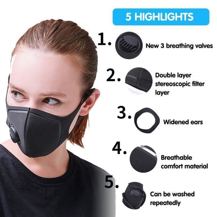 masque respiratoire reutilisable visage masque respiratoire reutilisable visage