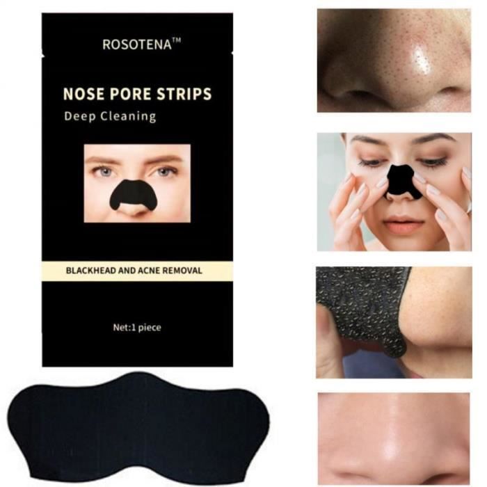 Masque antipoints noirs nez crème charbon de bambou nettoyage en — free download