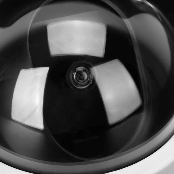 Dissuasion Visuelle Domicile Caméra Factice Velleman Avec LED - Sécurité Extérieure Réaliste Caméra Simulée Velleman LED Extérieur