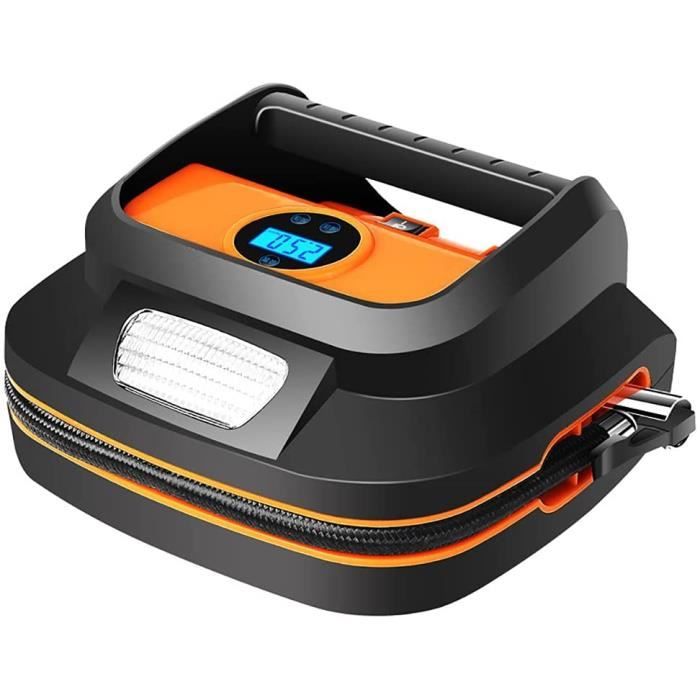 Compresseur D'air Numérique Heyner Aerocube Premium 12V - Débit 35 L/min, Pression Max 150 Psi - Pour Pneus Voiture, Vélo, Gonflables