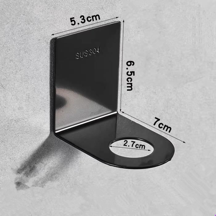 ZSMJAER 2 Pièces Porte-Savon Mural Sans Perçage – Support Savon Douche Gris Aluminium Porte Savon Auto-adhésif Anti Rouille