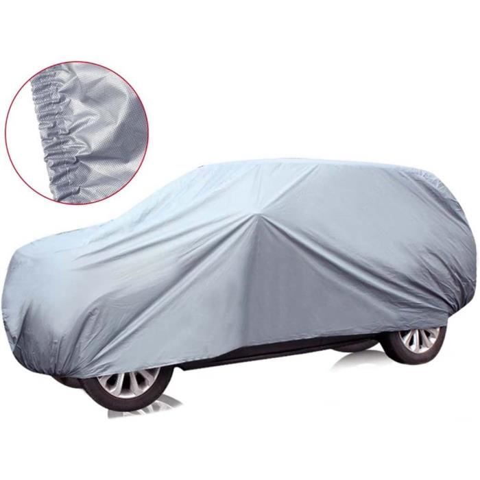 Housse De Voiture Extérieure Imperméable Argentée - Taille L - Pour Honda Civic Et Autres Berlines - UV/poussière/neige