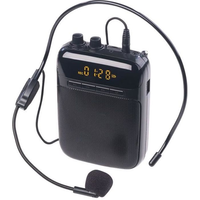 Amplificateur de voix numérique avec enregistrement et lecteurs