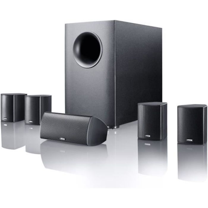Ensemble homecinéma 5.1 passif avec subwoofer 120 watts amplifié