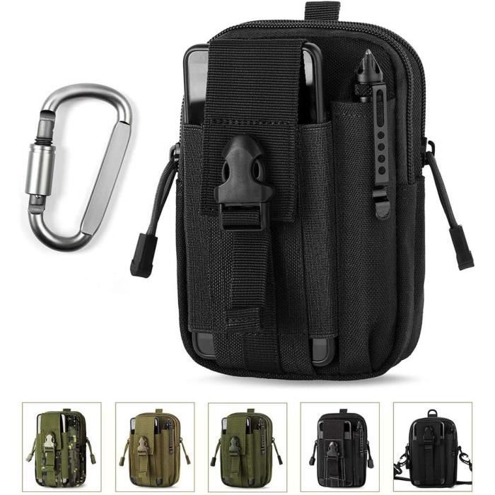 Sac Tactique Ceinture 3 Pièces Sacoche Ceinture Molle Edc Sac