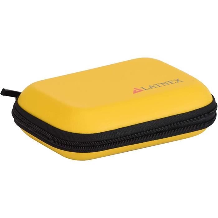 Étui Rigide Noir Pour GPS Garmin Nuvi 56LM 55LM 55 - Protection Transport