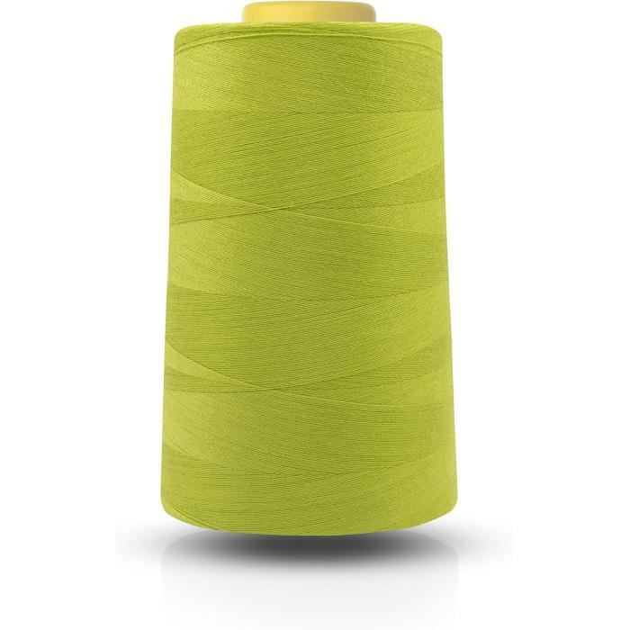 Fil à Surjeteuse Rohans 40/2 - 4570 M, 100% Polyester - Cône Multicolore