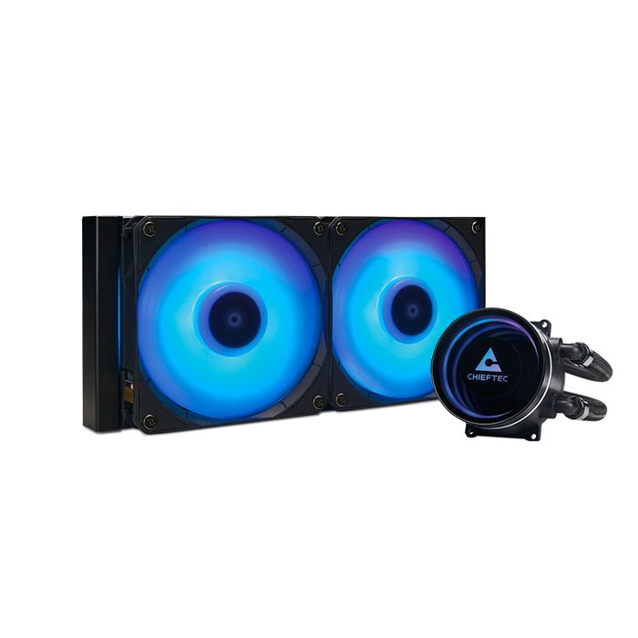 Kit Watercooling AIO – CHIEFTEC – CLC-240-RGB – 240mm – RGB – Noir