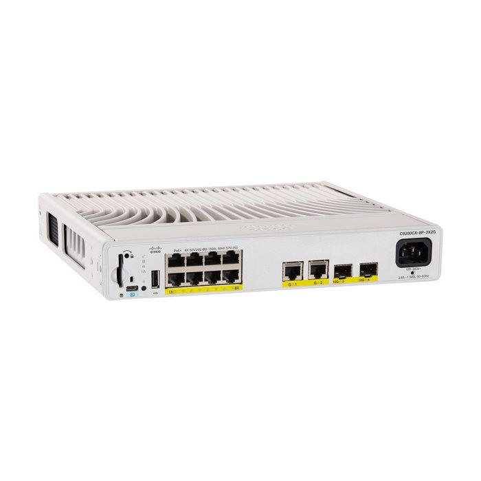 Cisco C9200CX-8P-2X2G-E Reconditionné - Cisco reconditionné disponible sur Cdiscount Seconde Vie