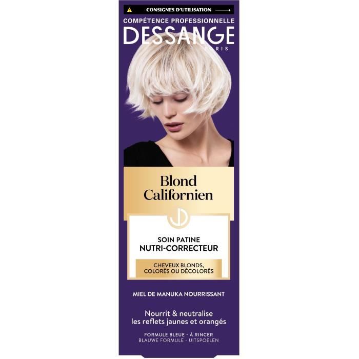 Dessange Soin Patine Bleu Blond Californien Nutri Correcteur 150ml Cdiscount Au Quotidien