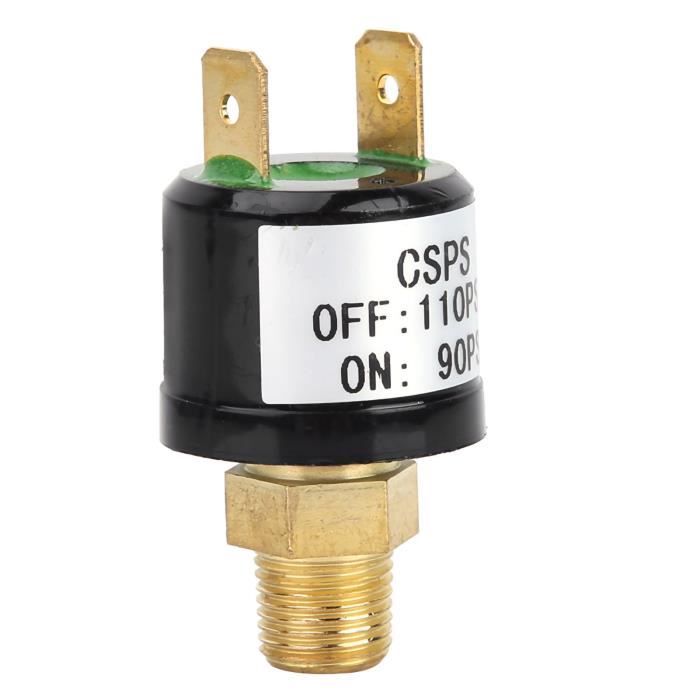 Interrupteur De Pression Pour Compresseur D'air - 175 Psi, 4 Ports - Marque Inconnue, Neuf Sous Emballage