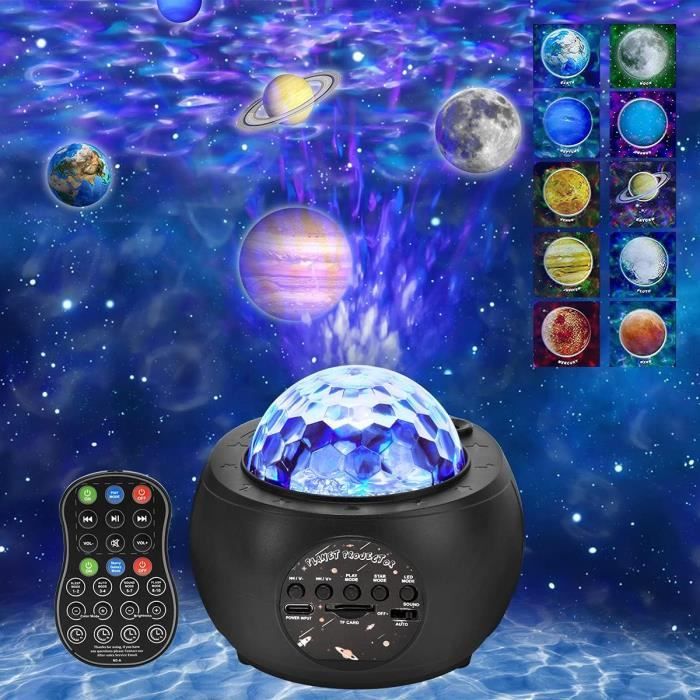 Veilleuse Projecteur Galaxie Starry Veilleuse De Nuit Adulte Projecteur  Etoile LED, Lampe de projection - Cdiscount Maison