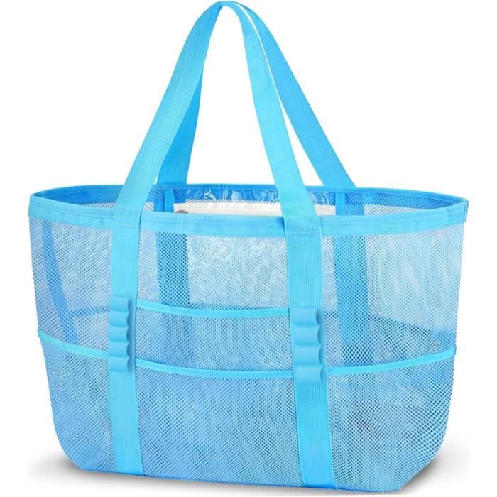 Sac Fourre-tout De Plage Rose Et Beige Sally Beauty Supply - Neuf Avec Petite Tache à L'intérieur