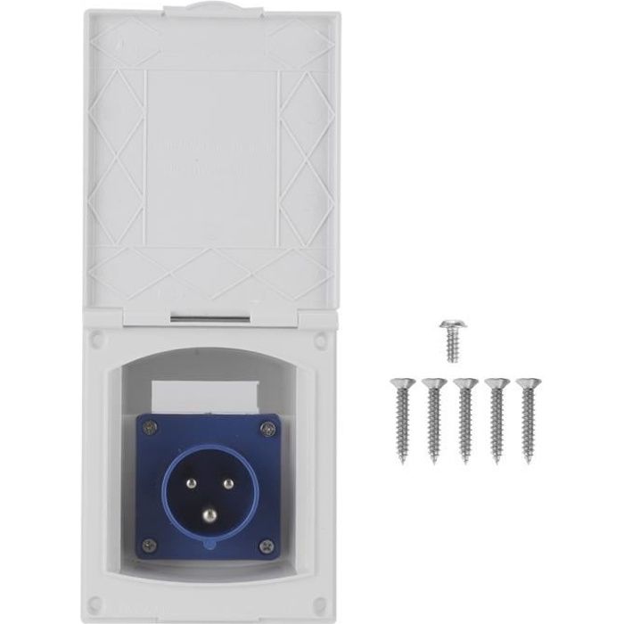 La revue Fierté Lac prise 220v exterieur camping car encastrable