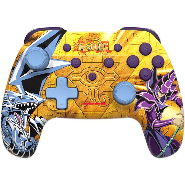 Manette de jeu FREAKS AND GEEKS Yu Gi Oh Dragon Sans fil Jaune Batterie rechargeable 600 mAh