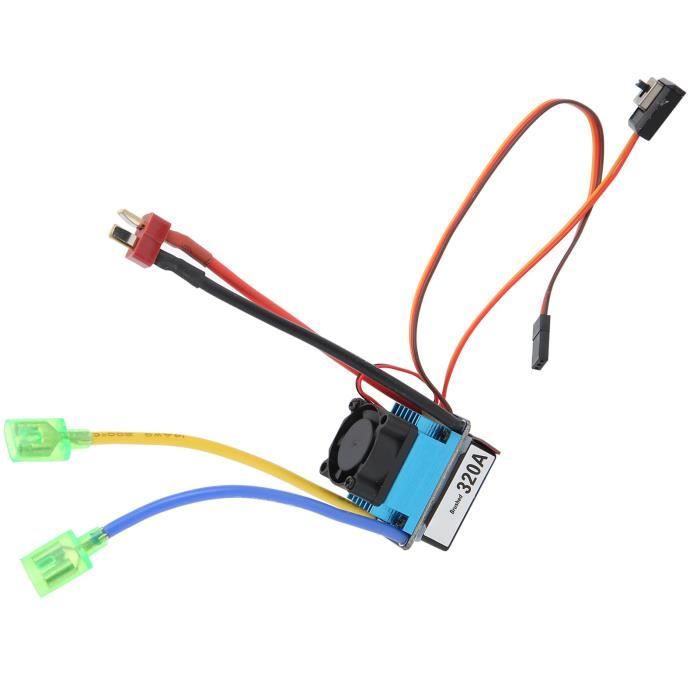ESC Double Moteur Brossé 320A/480A Pour Bateau RC - Régulateur Universel Neuf