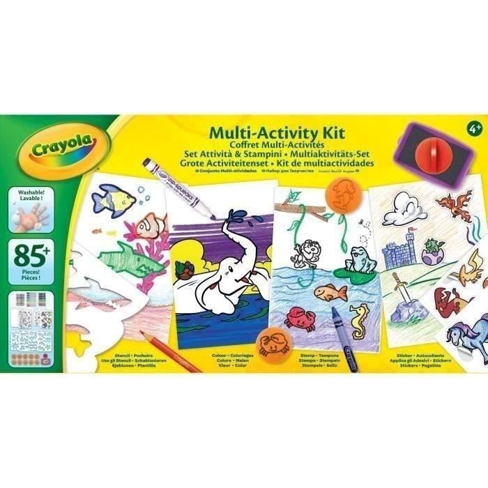 Crayola Coffret Multi Activites Activites Pour Les Enfants Kit Crayola Cdiscount Jeux Jouets