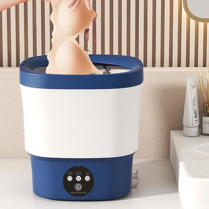 HURRISE machine à laver de voyage Machine à laver Portable 9L, Mini