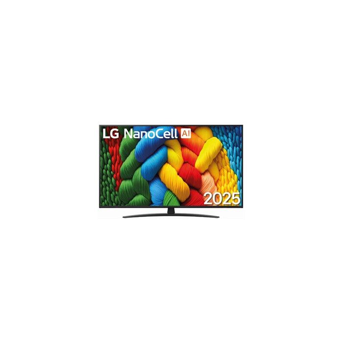 TV LED Lg NANOCELL 2025 55NANO81A6A 139cm 4K HDR10 60Hz Couleurs Pures webOS 25