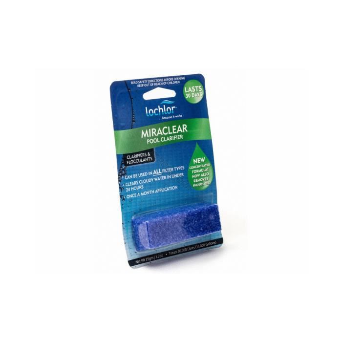 Miraclear cube 35g- clarifiant piscine spa