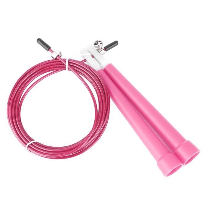 Corde à Sauter Avec Compteur - Réglable Acier/PVC - Longueur 2,80m - Verte