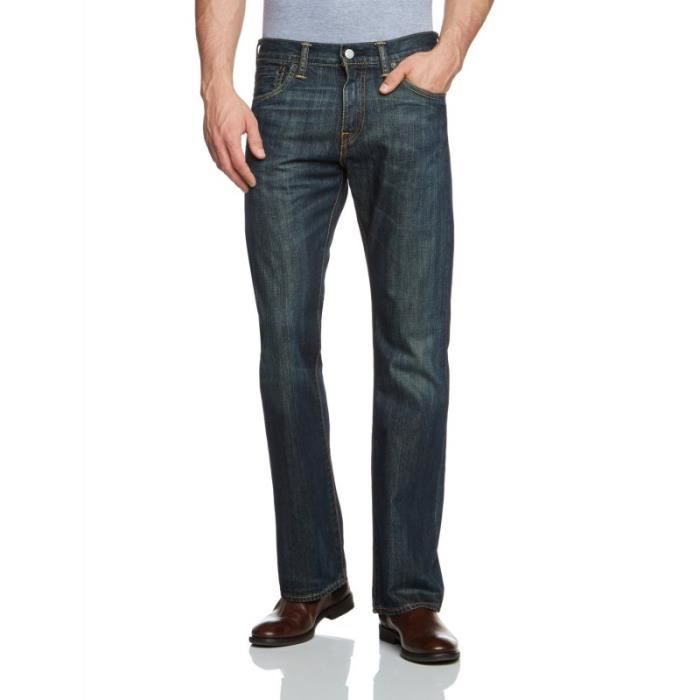 Jeans Levi's 527 Slim Bootcut Dusty Black Bleu - Cdiscount Prêt-à-Porter