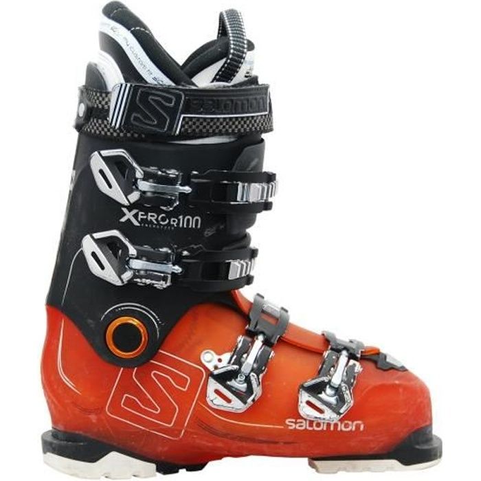 Chaussures de ski homme Salomon T42 Oranges et noires