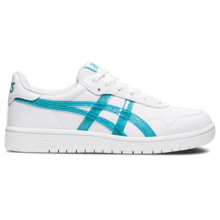 basket asics homme cyan