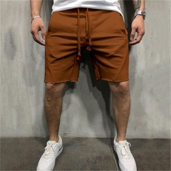 Short court coton pour homme best sale