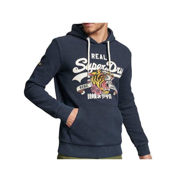 Sweat Superdry Homme Superdry Vintage Logo Narrative