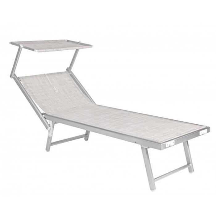 Bain de soleil italien avec pare soleil Bain de soleil italien avec pare soleil