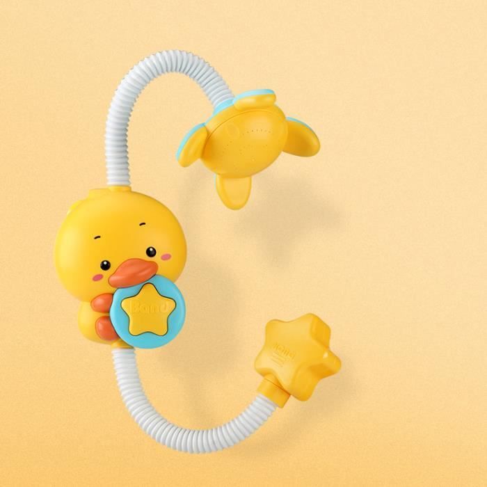 JOUET DE BAIN, 01--Horloge de bain pour salle de bain douche bébé, jeu de natation pour enfants