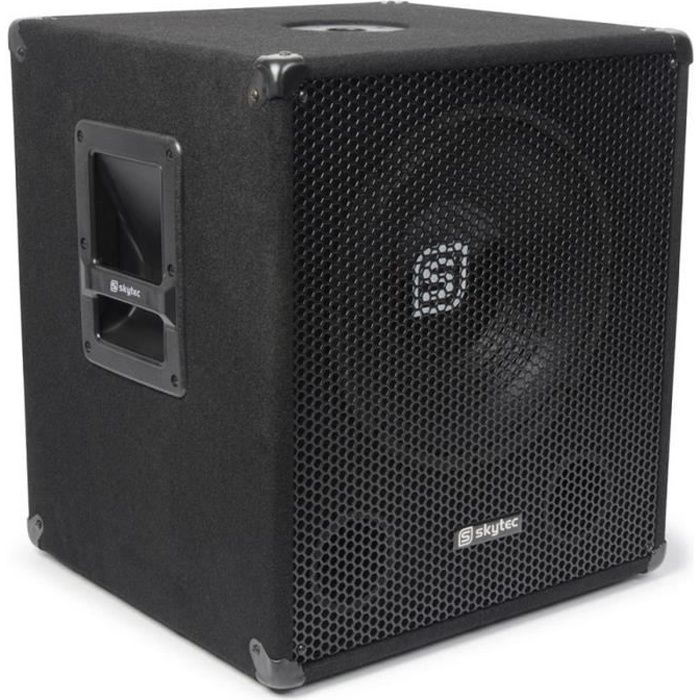 Vonyx SMWBA18 Bi-Amplificateur Subwoofer 18"" 1000W - Caisson de graves actifs