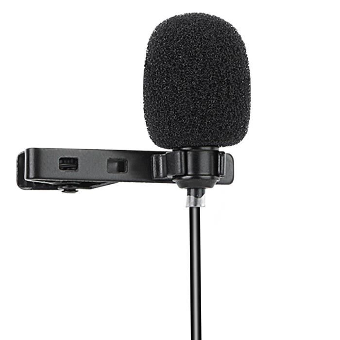 Microphone De Micro Cravate - Pour Téléphone Portable - Pour Conférence -  Cdiscount Appareil Photo