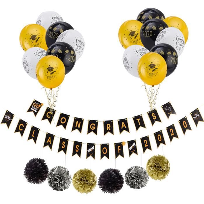 Ballons de trophée de remise des diplômes 10 pièces décoratifs de fête Ballons de trophée de remise des diplômes 10 pièces décoratifs de fête