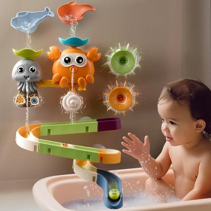 Linstyle Jouets Bain Jeux Bebe 1 2 3 Ans 4 Pièce Animaux Flottants Salle  Jouet Enfant B - Cdiscount Puériculture & Eveil bébé