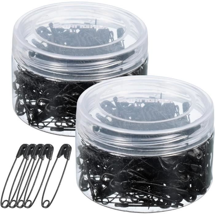 Lot de 10 épingles à nourrice robustes avec 5 trous pour