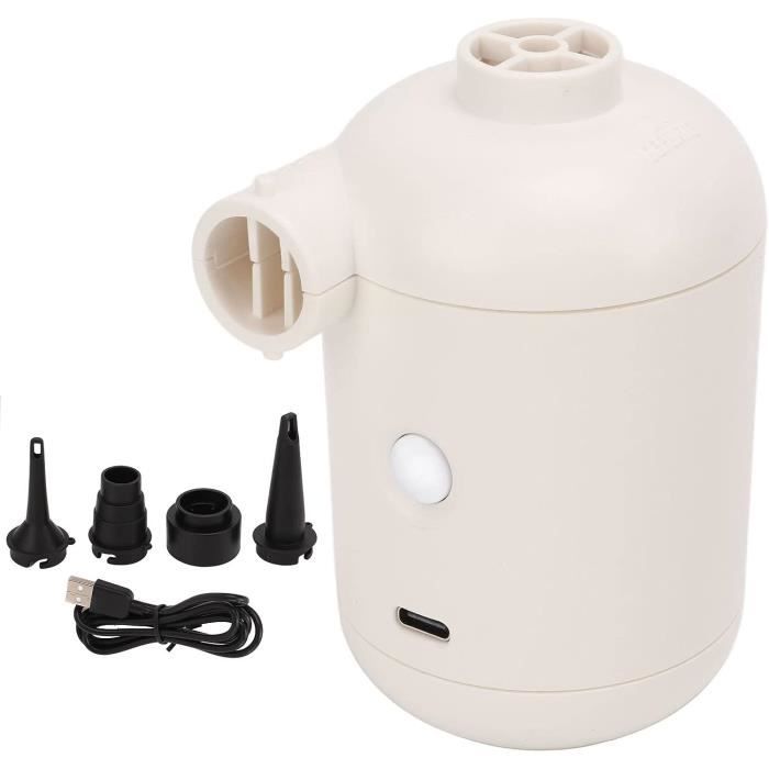 Pompe à Air électrique TECHSHARE – Gonflage Rapide Pour Matelas Et Objets Gonflables