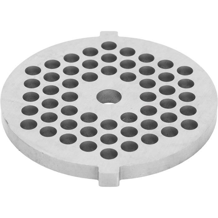 Plaque De Hachoir à Viande En Acier Inoxydable 12# - 5 Mm, Pour Hachoirs Manuels Et Machines - 8