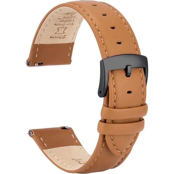 Abanen Bracelet en cuir véritable pour montre Garmin Fenix 8 47 mm / epix Pro 47 mm / Instinct 3 45 mm, Bracelet de poignet rétro classique QuickFit pour Fenix 7/6/5, Quatix 7, Cuir, Sans pierre Abanen Bracelet en cuir véritable pour montre Garmin Fenix 8 47 mm / epix Pro 47 mm / Instinct 3 45 mm, Bracelet de poignet rétro classique QuickFit pour Fenix 7/6/5, Quatix 7, Cuir, Sans pierre