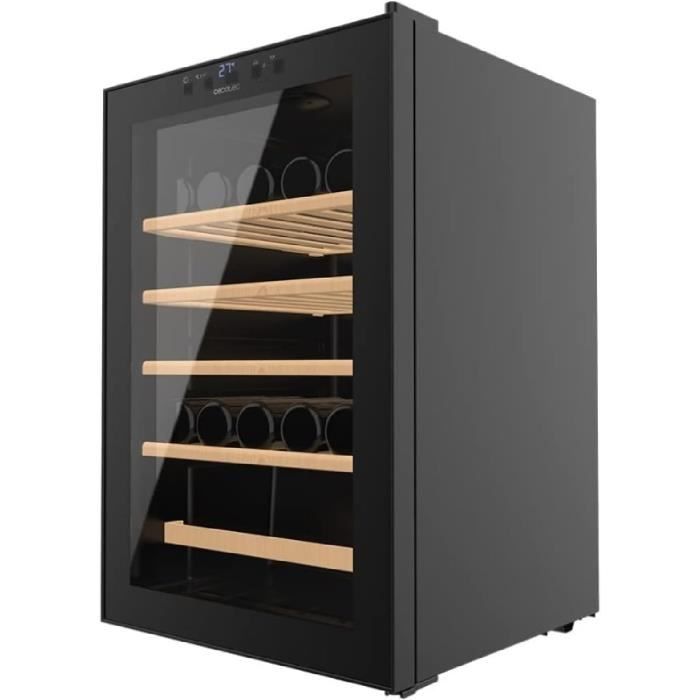 Cave À Vin 48 Bouteilles Bolero Grandsommelier 48000 Black. 128 Litres