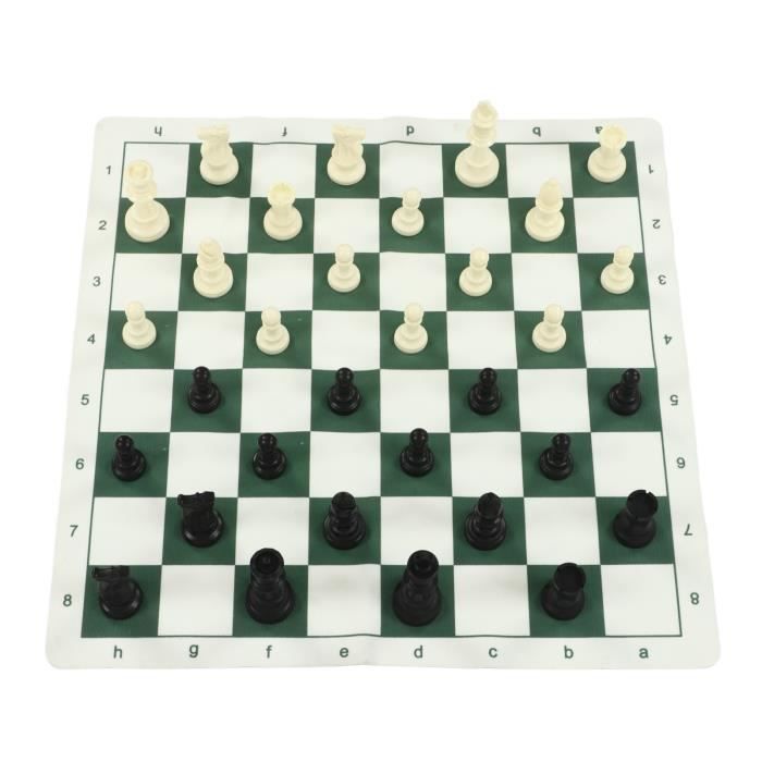 ANNTIM Jeu D'Échecs En Bois Pliable 3 En 1 29 Cm – Échiquier Magnétique Portable Échecs/Dames/Backgammon, Idéal Voyage Et Famille