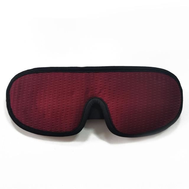 Masque De Sommeil 3D Restnature - Blackout Total Ultra Doux - Zéro Pression - Noir