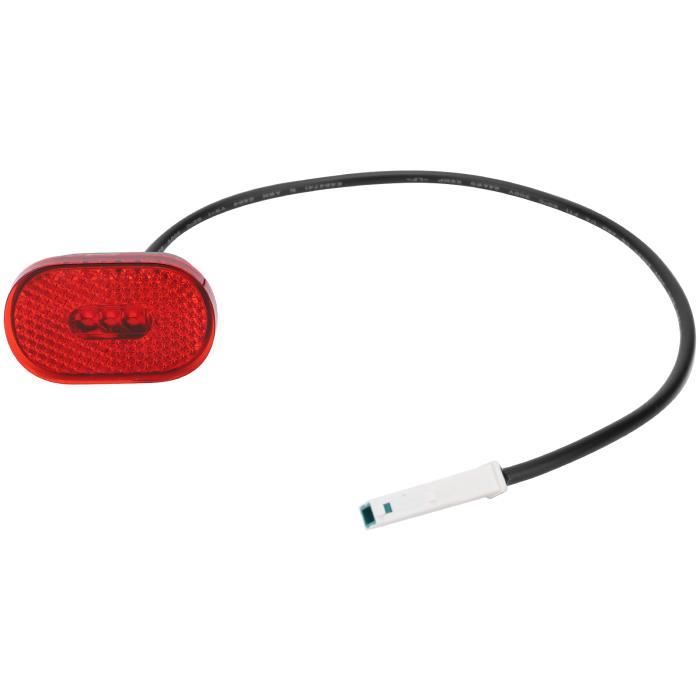 Feu Arrière Pour Scooter Ninebot E25 E45 E22D - Étanche, ABS Noir, Remplacement Lampe Freinage