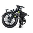 Vélo Électrique Pliable Eolo Black lime - Autonomie 70 km - Vitesse 25 km-h - Batterie 10Ah - Vélo Électrique Pliant Urbain-1