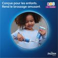 Oral-B Kids Brosse à Dents Électrique Rechargeable, 1 Manche, 1 Brossette, 3 ans et plus, Brossage douceur, La Reine des Neiges 2-1