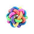 BTH03801-"jouet pour chien jeu balle de caoutchouc coloré avec un clochette grelot jouets à mâcher drôle outil d'éducation "-1