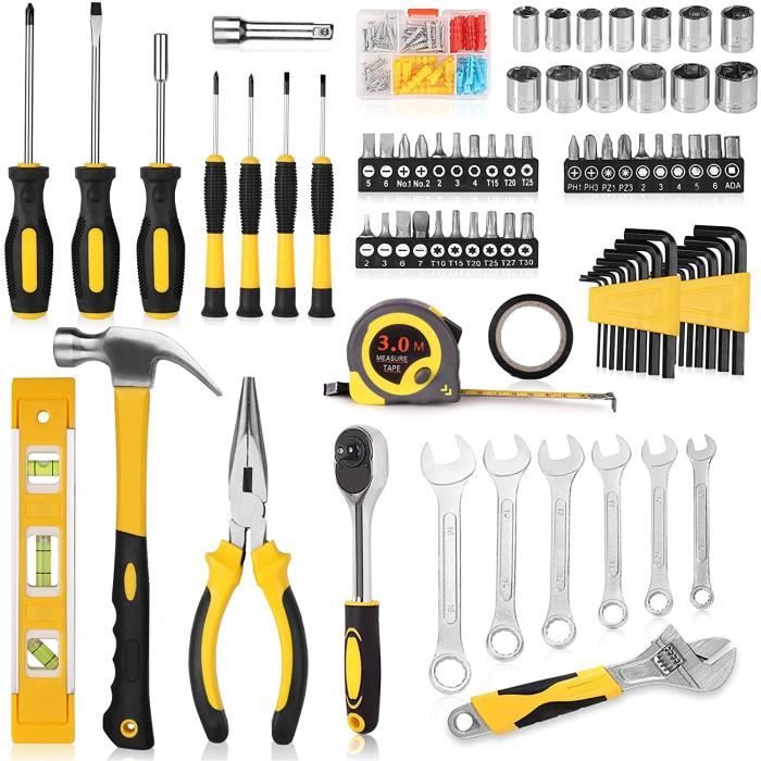 Caisse à outils complète de 108 outils