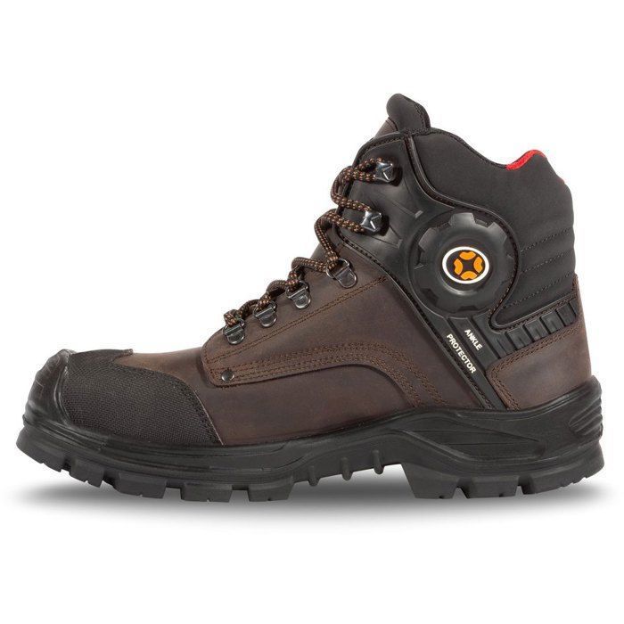 Baskets De Sécurité Femme Jallatte MIKY S3 - Cuir Nubuck Hydrofuge, Embout Aluminium 200J, Semelle Anti-fatigue