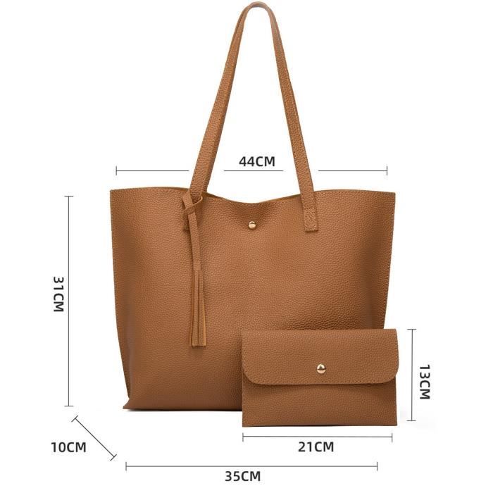 Leather Sac Paquetage Reversible